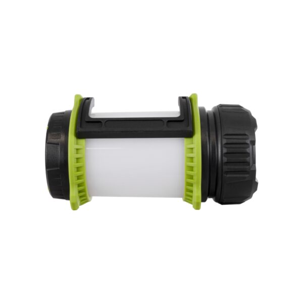 GloboStar® 69936 Φορητός Φακός Χειρός Κάμπινγκ LED Osram 10W με Επαναφορτιζόμενη Μπαταρία 2600mAh & Καλώδιο Φόρτισης USB – CCT – Θερμό Λευκό 2700K – Φυσικό Λευκό 4500K – Ψυχρό Λευκό 6000K & Κόκκινο – Φ10 x Υ17cm