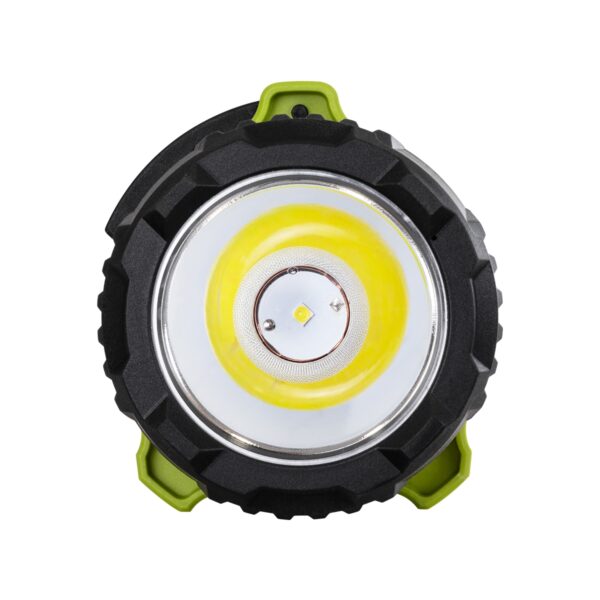 GloboStar® 69936 Φορητός Φακός Χειρός Κάμπινγκ LED Osram 10W με Επαναφορτιζόμενη Μπαταρία 2600mAh & Καλώδιο Φόρτισης USB – CCT – Θερμό Λευκό 2700K – Φυσικό Λευκό 4500K – Ψυχρό Λευκό 6000K & Κόκκινο – Φ10 x Υ17cm