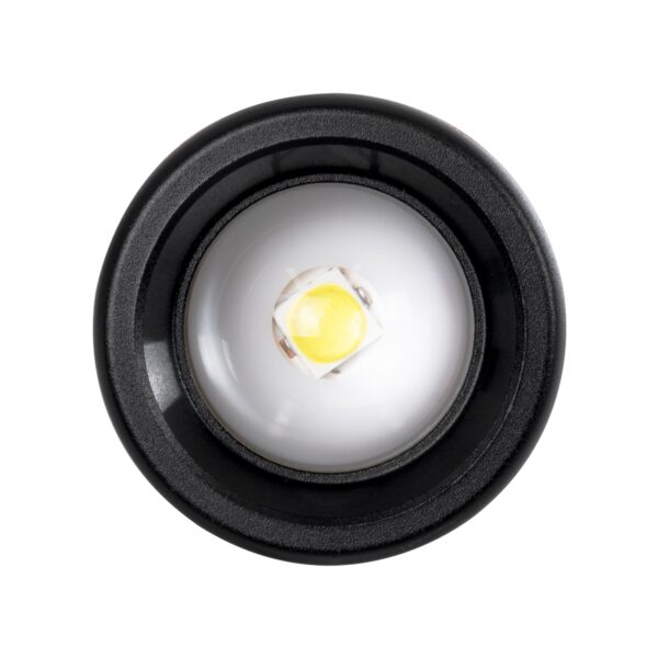 GloboStar® 69937 Φορητός Φακός Χειρός LED Osram 20W με Επαναφορτιζόμενη Μπαταρία 2200mAh & Καλώδιο Φόρτισης USB – Ψυχρό Λευκό 6000K – Φ3.5 x Υ15cm