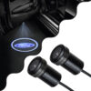 GloboStar® 81607 FORD Ghost Car Brand Logo Projector – Προτζέκτορας Προβολής Μάρκας Αυτοκινήτου LED CREE XHP35 3W 240lm 120° DC 12V IP20 Ψυχρό Λευκό 6000K