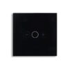 ΓΥΑΛΙΝΟ ΠΑΝΕΛ DIMMER ΑΦΗΣ ΜΑΥΡΟ ΧΡΩΜΑ EUROLAMP – 152-60693
