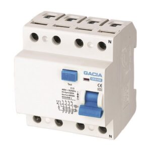 ΡΕΛΕ ΔΙΑΡΡΟΗΣ 4Χ63Α 300mΑ GACIA TYPE AC EUROLAMP – 500-37013
