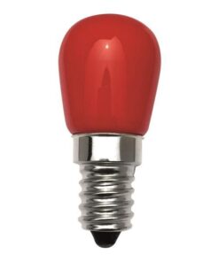 ΛΑΜΠΑ ΝΥΚΤΟΣ LED 1.5W E14 ΚΟΚΚΙΝΗ 220-240V EUROLAMP 147-82822