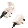ΑΝΤΑΠΤΟΡΑΣ ΑΠΟ UK ΣΕ ΔΙΠΟΛΙΚΟ 3Α ΛΕΥΚΟΣ EUROLAMP – 147-09106