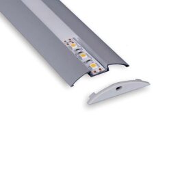 ΠΡΟΦΙΛ ΔΑΠΕΔΟΥ ΟΒΑΛ 2000*56*8,5 45° PLUS EUROLAMP – 145-70911