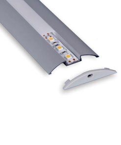 ΠΡΟΦΙΛ ΔΑΠΕΔΟΥ ΟΒΑΛ 2000*56*8,5 45° PLUS EUROLAMP – 145-70911