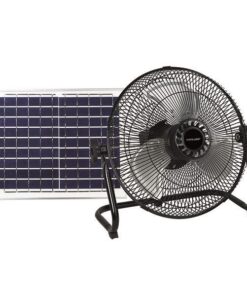 ΑΝΕΜΙΣΤΗΡΑΣ ΔΑΠΕΔΟΥ ΜΕΤΑΛΛΙΚΟΣ Φ37 15W ΕΠΑΝΑΦΟΡΤΙΖΟΜΕΝΟΣ ΜΕ ΗΛΙΑΚΟ ΠΑΝΕΛ EUROLAMP – 300-21505