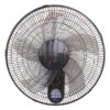 ΑΝΕΜΙΣΤΗΡΑΣ ΤΟΙΧΟΥ ΜΑΥΡΟΣ ΜΕ ΚΟΝΤΡΟΛ Φ44,5 65W EUROLAMP 147-29342