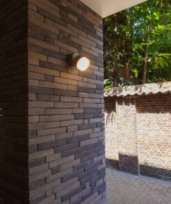 Lutec Dropsi Επιτοίχιο Φωτιστικό Εξωτερικού Χώρου με Απομακρυσμένη Λειτούργια Connect Σκούρου Γκρι Χρώματος LED 690lm 2700-6500K&RGB IP44 – 5010901118