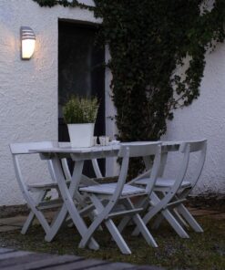 Lutec City Φωτιστικό Τοίχου Εξωτερικού Χώρου E27 Σκούρο Γκρι IP44 – 5183601118