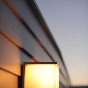 Lutec Box Cube  Square Φωτιστικό Τοίχου Εξωτερικού Χώρου Σκούρο Γκρι E27 IP44 – 5184601118