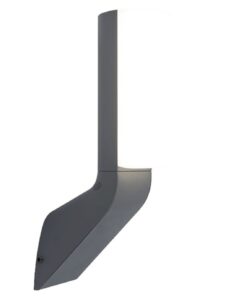 Lutec Bati Φωτιστικό Τοίχου Εξωτερικού Χώρου Σκούρο Γκρι LED 1100lm 4000K IP54 – 5188601125