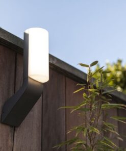 Lutec Bati Φωτιστικό Τοίχου Εξωτερικού Χώρου Σκούρο Γκρι LED 1100lm 4000K IP54 – 5188601125