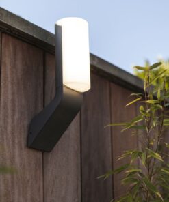 Lutec Bati Φωτιστικό Τοίχου Εξωτερικού Χώρου Σκούρο Γκρι LED 1100lm 4000K IP54 – 5188601125