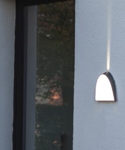 Lutec Apollo Φωτιστικό Τοίχου Εξωτερικού Χώρου Σκούρο Γκρι LED 800lm 3000K IP54 – 5188801118