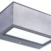 Lutec Gemini Φωτιστικό Τοίχου Εξωτερικού Χώρου Up&Down Inox LED 500lm 4000K IP54 – 5189103118