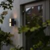 Lutec Cuba Επιτοίχιο Φωτιστικό Εξωτερικού Χώρου Led Μαύρου Χρώματος Περιστρεφόμενο LED 1000lm 3000K IP54 – 5193801012