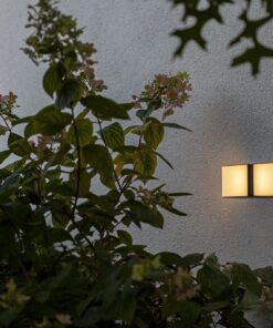 Lutec Cuba Επιτοίχιο Φωτιστικό Εξωτερικού Χώρου Led Μαύρου Χρώματος Περιστρεφόμενο LED 1000lm 3000K IP54 – 5193801012