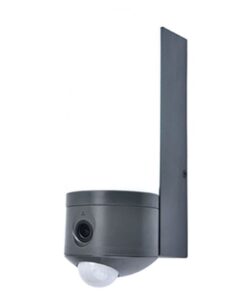 Lutec Pollux Επιτοίχιο Φωτιστικό Εξωτερικού Χώρου Με Camera Με Ανιχνευτή Κίνησης Με Ενδοεπικοινωνία Σκούρο Γκρι Χρώμα Connect LED Dimmable 1200lm 2700-6500K IP44 – 5196004118