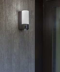 Lutec Pollux Επιτοίχιο Φωτιστικό Εξωτερικού Χώρου Με Camera Με Ανιχνευτή Κίνησης Με Ενδοεπικοινωνία Σκούρο Γκρι Χρώμα Connect LED Dimmable 1200lm 2700-6500K IP44 – 5196004118