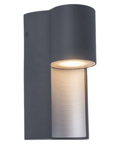 Lutec Urban Φωτιστικό Τοίχου Εξωτερικού Χώρου Σκούρο Γκρι GU10 IP54 – 5196501118