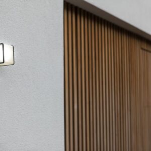 Lutec Telin Φωτιστικό Τοίχου Εξωτερικού Χώρου Σκούρο Γκρι LED   800lm 3000K IP54 – 5197002125