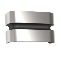 Lutec Maya Εξωτερικού Χώρου Led Φωτιστικό Τοίχου Inox LED 1000 lm IP44 3000K – 5198302001