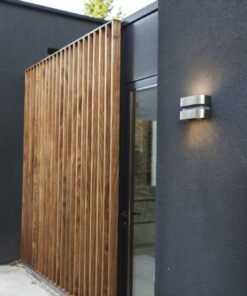 Lutec Maya Εξωτερικού Χώρου Led Φωτιστικό Τοίχου Inox LED 1000 lm IP44 3000K – 5198302001