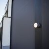 Lutec Eklips Φωτιστικό Τοίχου Εξωτερικού Χώρου Σκούρο Γκρι Περιστρεφόμενο LED 1000lm 3000K IP54 – 5199001118
