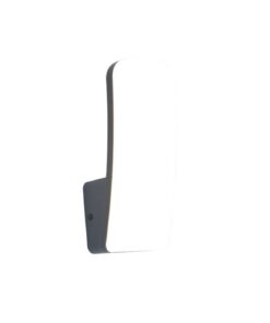 Lutec ZELNA LED Φωτιστικό Τοίχου Σκούρο Γκρι 3000K Θερμό IP54 – 5203301345