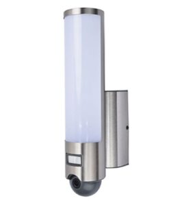 Lutec Elara Επιτοίχιο Φωτιστικό Εξωτερικού Χώρου Με Camera Με Ανιχνευτή Κίνησης Με ενδοεπικοινωνία Inox Χρώματος Connect LED Dimmable 1200lm 2700-6500K IP44 – 5267106001