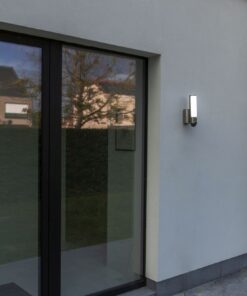 Lutec Elara Επιτοίχιο Φωτιστικό Εξωτερικού Χώρου Με Camera Με Ανιχνευτή Κίνησης Με ενδοεπικοινωνία Inox Χρώματος Connect LED Dimmable 1200lm 2700-6500K IP44 – 5267106001