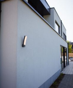 Lutec Kira Επιτοίχιο Φωτιστικό Εξωτερικού Χώρου Σκούρου Γκρι Χρώματος LED Dimmable 1200lm 2700-6500K ΙP54 – 5288909118