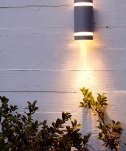 Lutec Focus Εξωτερικού Χώρου Led Φωτιστικό Τοίχου Gu10 Μαύρο LED IP44 – 5604023012