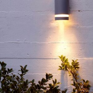 Lutec Focus Εξωτερικού Χώρου Led Φωτιστικό Τοίχου Gu10 Μαύρο LED IP44 – 5604023012