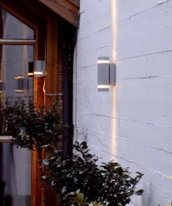 Lutec Focus Επιτοίχιο Φωτιστικό Εξωτερικού Χώρου 1xGu10 Σκούρο Γκρι IP44 – 5604023118