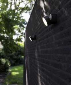 Lutec Trumpet Φωτιστικό Τοίχου Εξωτερικού Χώρου Σκούρο Γκρι LED 840lm 4000K IP54 – 5626001118