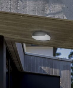 Lutec Sweep Φωτιστικό Οροφής Εξωτερικού Χώρου Ceiling Cct Σκούρο Γκρι LED 23.5W 1600lm 3000/4000K Step Dimmable IP54 – 6303401118