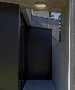 Lutec Sweep Φωτιστικό Οροφής Εξωτερικού Χώρου Ceiling Cct Σκούρο Γκρι LED 23.5W 1600lm 3000/4000K Step Dimmable IP54 – 6303401118