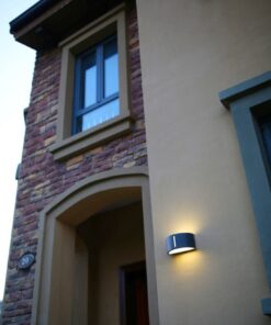 Lutec Bonn Φωτιστικό Τοίχου Εξωτερικού Χώρου Up&Down E27 Σκούρο Γκρι IP54 – 6330401118