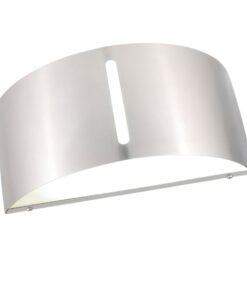 Lutec Bonn Φωτιστικό Τοίχου Εξωτερικού Χώρου Up&Down Inox E27 IP44 – 6330402001