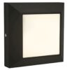 Lutec Helena Square Frame Εξωτερικού Χώρου Led Φωτιστικό Τοίχου/Recess   Μαύρο LED   200 lm IP54 3000K – 6402105012