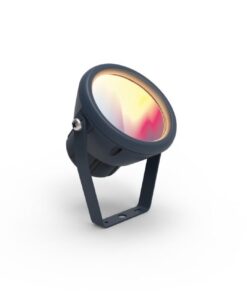 Lutec Mini Leto Φωτιστικό Κήπου Καρφί Led με απομακρυσμένη Λειτουργία Connect Σκούρο Γκρι Χρώμα LED 400lm 2700-6500K&RGB IP65 – 6602903424