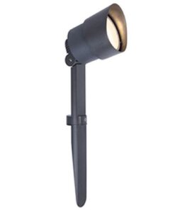 Lutec Explorer Φωτιστικό Καρφί Κήπου Σκούρο Γκρι Χρώμα LED 380lm 3000K IP54 – 6609201118