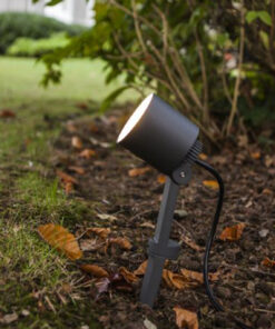 Lutec Explorer Φωτιστικό Καρφί Κήπου Σκούρο Γκρι Χρώμα LED 380lm 3000K IP54 – 6609201118