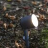 Lutec Explorer  Φωτιστικό Καρφί Κήπου Σκούρο Γκρι Χρώμα LED 380lm 3000K IP54 – 6609201118