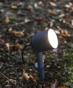 Lutec Explorer Φωτιστικό Καρφί Κήπου Σκούρο Γκρι Χρώμα LED 380lm 3000K IP54 – 6609201118