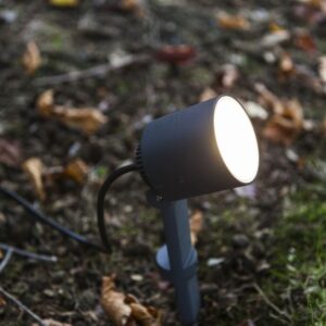 Lutec Explorer  Φωτιστικό Καρφί Κήπου Σκούρο Γκρι Χρώμα LED 380lm 3000K IP54 – 6609201118