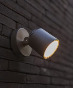 Lutec Explorer Προβολέας Τοίχου Εξωτερικού Χώρου Σκούρο Γκρι Χρώμα LED 380lm 3000K IP54 – 6609202118