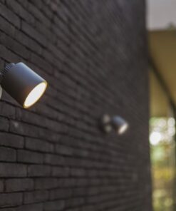 Lutec Explorer Προβολέας Τοίχου Εξωτερικού Χώρου Σκούρο Γκρι Χρώμα LED 380lm 3000K IP54 – 6609202118